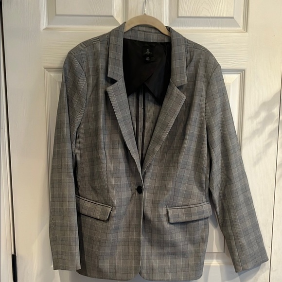 Jules & Leopold Gray Blazer Classic Notched Lapel - Picture 1 of 7